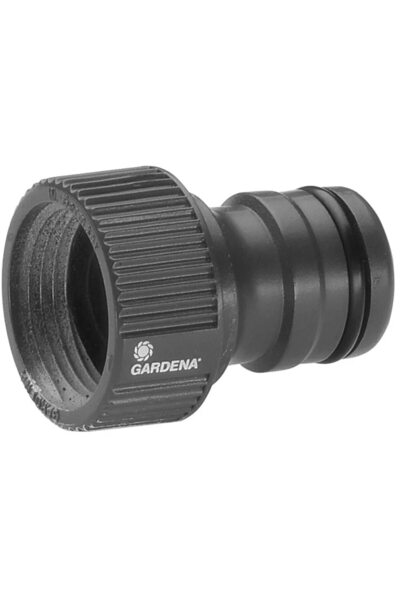 OEM Conector furtun GARDENA 02801 20, 3/4", plastic, gri
