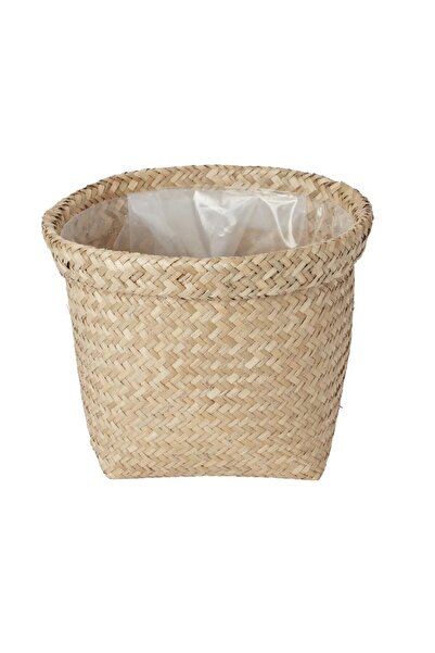 OEM GOODHOME flower pot, seagrass, D 26.5 cm, beige
