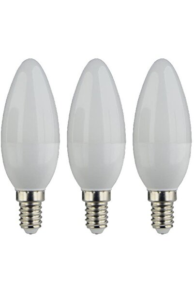 OEM Set 3 becuri LED C35 DIALL, E14, 4.2W, 470lm, 4000K