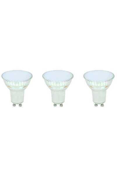 OEM Set 3 becuri LED DIALL, GU10, 4.8W, 450lm, 4000K