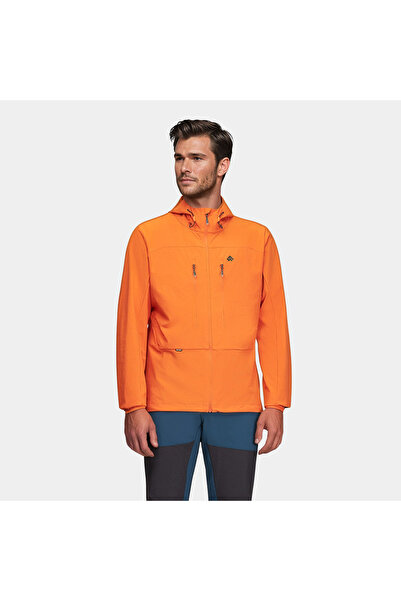 Alpinus Jachetă softshell Pourri pentru bărbați, portocalie, FF18611