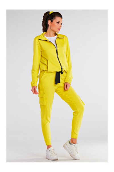 Infinite You Pantaloni de trening cargo InfiniteYou, Galben