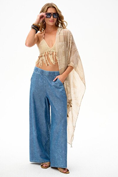Blue Shadow Pantaloni de damă Mati Denim