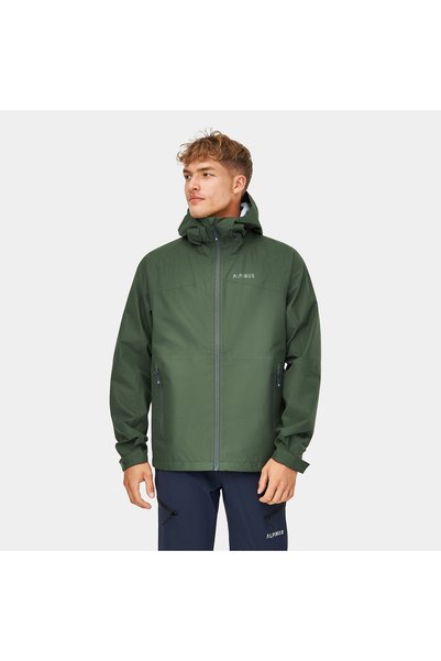 Alpinus Jachetă Carniche 15K pentru bărbați, cu 2,5 straturi, verde FF18138