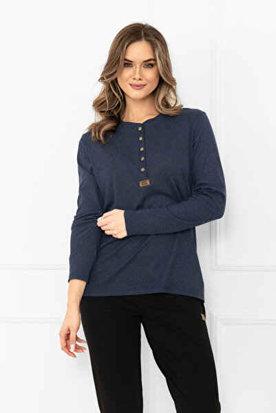 Italian Fashion Bluză de damă cu mânecă lungă Gordo