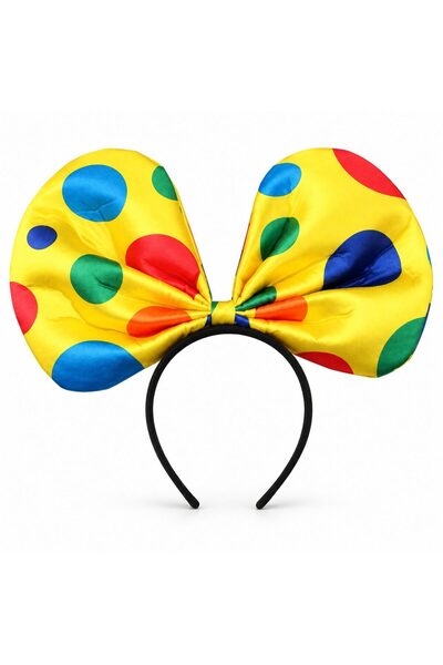 Flippy Clown Headband with Bow, Flippy, for Children and Adults, Party and Ca...