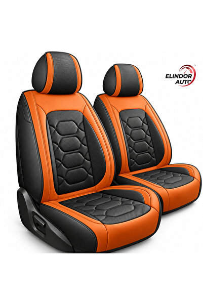 Elindor Set de 2 Elindor ®   Huse scaune auto, Huse scaune auto din piele eco...