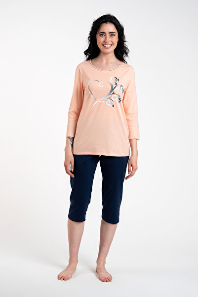 Italian Fashion Pijamale de damă Arietta cu mâneci 3/4 și pantaloni 3/4