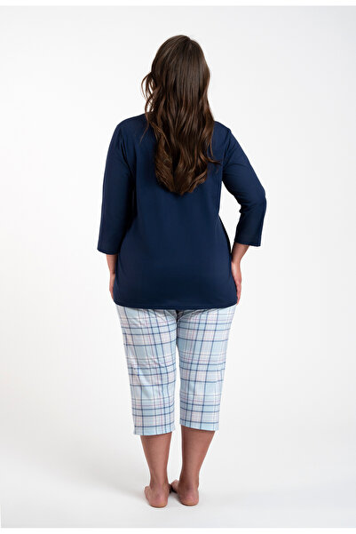Italian Fashion Pijamale de damă Allison cu mâneci 3/4 și pantaloni 3/4