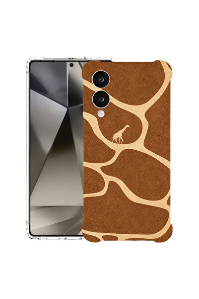 bestcase Husă Antișoc pentru Samsung Galaxy S25 Edge, Model Girafă, 1988287 A...