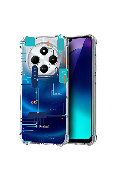 bestcase Husă Anti Shock Case For Xiaomi Redmi 14C, Circuit Board, 1913374 AS...