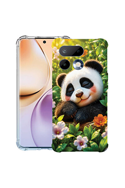 bestcase Husă Anti Shock Case For Realme 16 Pro 5G, Panda in Flowers, 3143991...