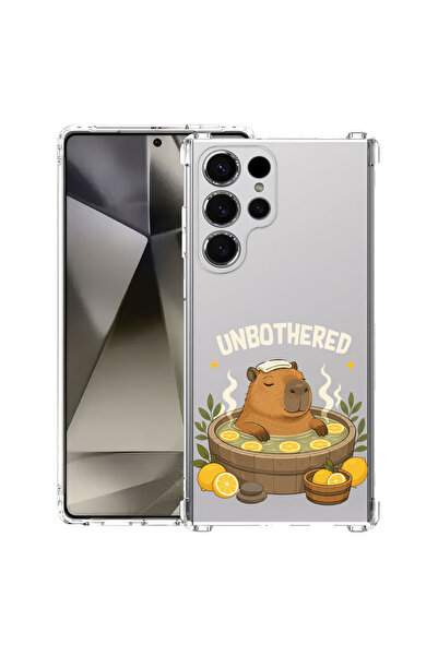 bestcase Husă Antișoc pentru Samsung Galaxy S22 Ultra, Capybara nerăutată, 16...