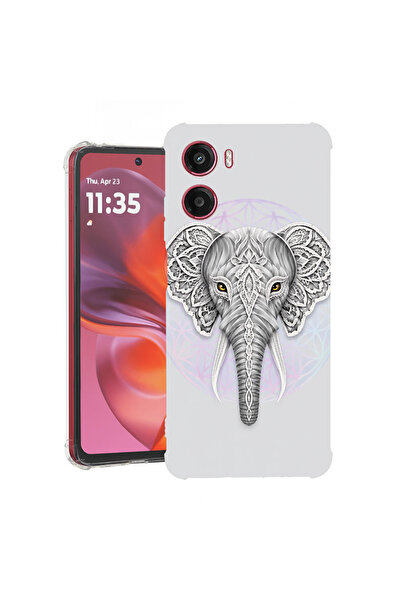 bestcase Husă Antișoc pentru Motorola Moto G06, Elefant, 2078499 AS 2202