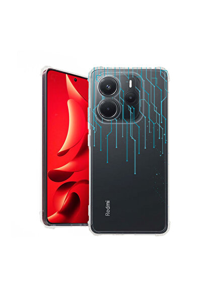 bestcase Αντικραδασμική Θήκη για Xiaomi Redmi Note 14 4G, Πλακέτα Κυκλώματος,...