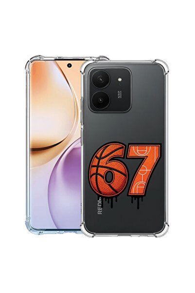 bestcase Αντικραδασμική Θήκη για Xiaomi Redmi 15C 5G (173 χιλ.), Basketball s...