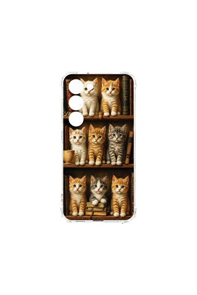 bestcase Husă Antișoc pentru Samsung Galaxy S21 FE, Pisici și Cărți, 1118479 ...
