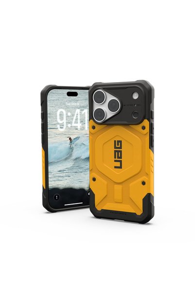 UAG Pathfinder MagSafe, κίτρινο Heritage - iPhone 18 Pro/17 Pro