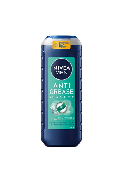 NIVEA Sampon Men Anti Grease cu extract de salvie, 500 ml
