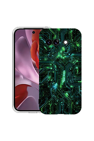 bestcase Husă Anti Shock Case For Google Pixel 9 / Pixel 9 Pro, Circuit Board...