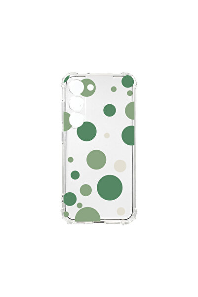 bestcase Husă Anti Shock Case For Samsung Galaxy S21 FE, Green Polka Dots, 11...