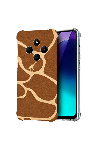 bestcase Противоударен калъф за Xiaomi Redmi 14C, десен с жирафи, 1913374 AS ...