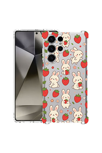 bestcase Αντικραδασμική Θήκη για Samsung Galaxy S26 Ultra, Σχέδιο Κουνέλι Φρά...