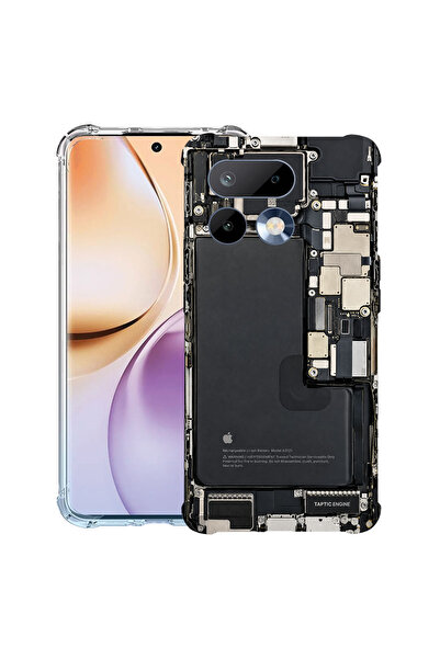 bestcase Αντικραδασμική Θήκη για Realme 16 Pro 5G, Σχέδιο Πλακέτας Κυκλώματος...