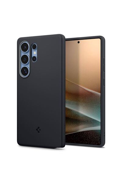 Spigen Νάνο Ποπ ΜαγκΣέιφ, μαύρο σουσάμι - Samsung Galaxy S25 Ultra