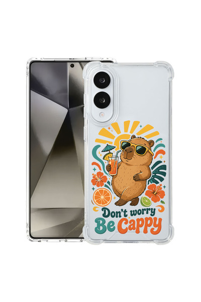 bestcase Husă Antișoc pentru Samsung Galaxy S25 Edge, Nu-ți face griji, fii c...