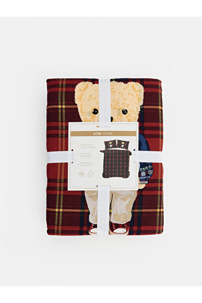LC Waikiki Σετ Παπλωματοθήκη διπλής θήκης Bear Teddy