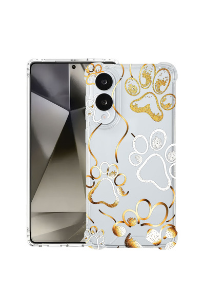 bestcase Αντικραδασμική Θήκη για Samsung Galaxy S25 Edge, Αποτυπώματα πατούσα...