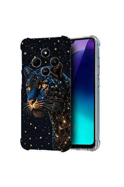 bestcase Anti Shock Case For Xiaomi Redmi 14C, Leopard in Dark, 1913374 AS 2129