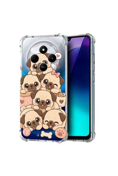 bestcase Αντικραδασμική Θήκη για Xiaomi Redmi 14C, Σχέδιο Πόπι Ντογκς, 191337...