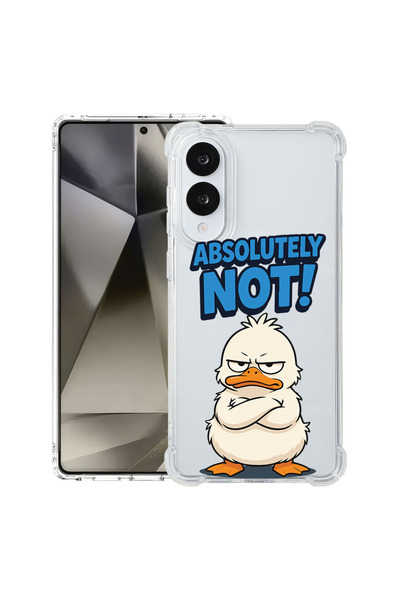 bestcase Husă Anti Shock Case For Samsung Galaxy S25 Edge, Duck Absolutely No...