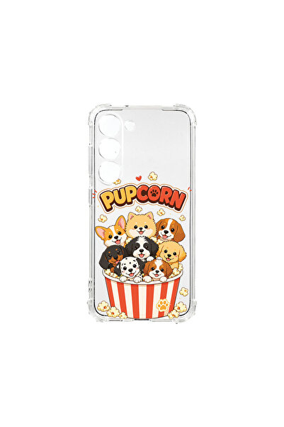 bestcase Husă Antișoc pentru Samsung Galaxy S22, Pupcorn, 1118480 AS 2193