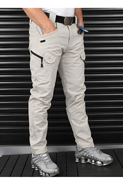 advstore.tr Unısex SoftShell Su dayanıklı ve Rüzgar Geçirmez İçi Polarlı Kışl...