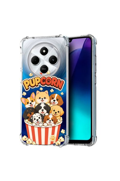 bestcase Husă Antișoc pentru Xiaomi Redmi 14C, Pupcorn, 1913374 AS 2193