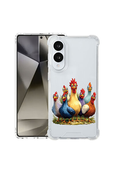 bestcase Husă Antișoc pentru Samsung Galaxy S25 Edge, Pui, 1988287 AS 2151