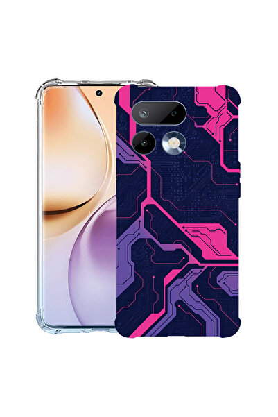 bestcase Αντικραδασμική Θήκη για Realme 16 Pro 5G, Σχέδιο Πλακέτας Κυκλώματος...