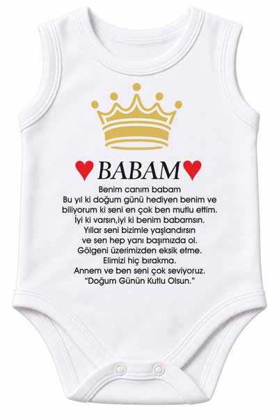 ET ERTAPASSAGE original creative designs Canim Babam Written 100% Cotton Prin...