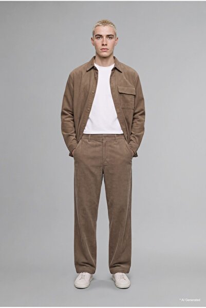 DeFacto Baggy Fit Long Length Trousers H3894Ax26Wn