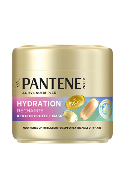 Pantene Masca de par Pro-V, Hydration Recharge Keratin Protect, 300 ml