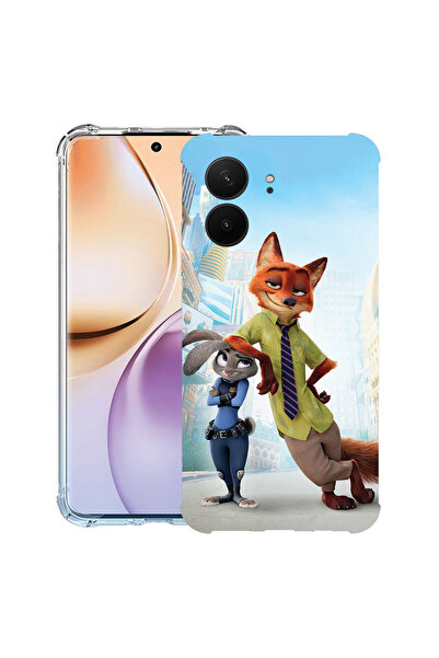 bestcase Husă Antișoc pentru Xiaomi Redmi 15C 5G (173 mm), Lup și iepure, 209...