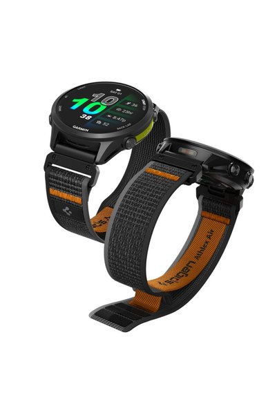 Spigen ATHLEX AIR GARMIN QUICKFIT 22 MM ACTIVE BLACK/ORANGE
