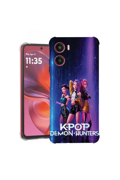 bestcase Husă Anti Shock Case For Motorola Moto G05 / Moto E15, KPOP Demon Hu...