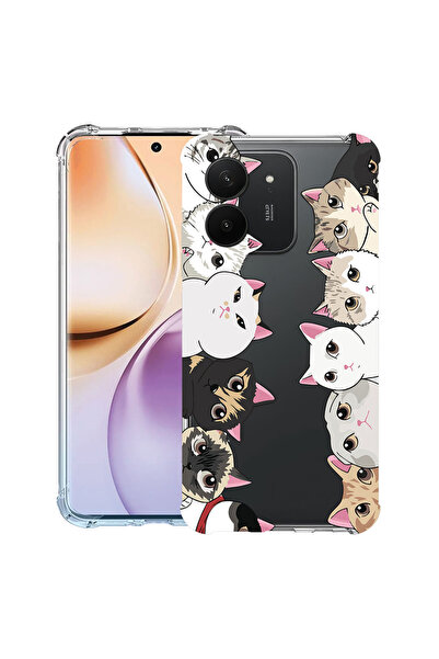 bestcase Husă Anti Shock Case For Xiaomi Redmi 15C 5G (173 mm), for cats love...