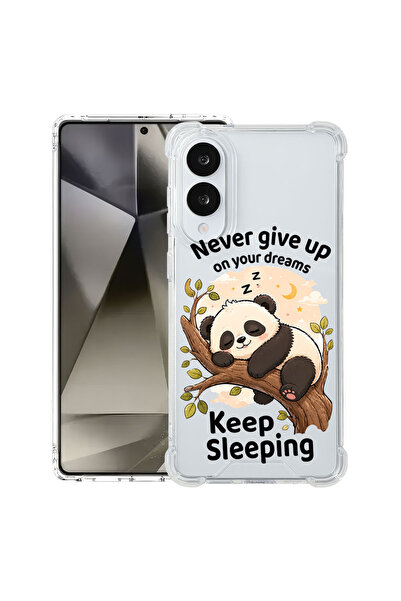 bestcase Husă Antișoc pentru Samsung Galaxy S25 Edge, Never Give Up Panda, 19...