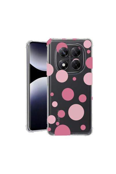 bestcase Θήκη Αντικραδασμική για Xiaomi Redmi Note 15 Pro 5G, Ροζ Πουά, 20785...