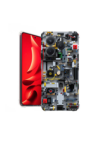 bestcase Αντικραδασμική Θήκη για Xiaomi Redmi Note 14 4G, Πλακέτα Κυκλώματος,...